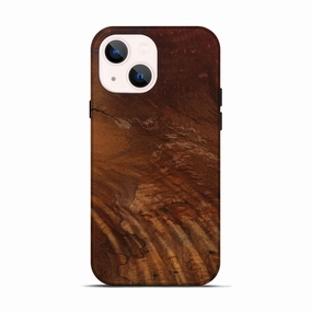 Anti Fog Anti Finger Oil Iphone 13 Wood Live Edge Phone Case - Shana (Wood Burl, 781466)