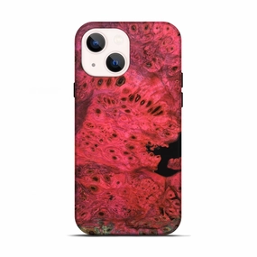 Iphone 13 Wood Live Edge Phone Case - Zyon (Wood Burl, 781445) Ultra Thin Anti Yellowing Screen