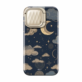 Iphone 14 Cosmo Mag Case - Starry Night Rounded Edges Anti Scratch Shield