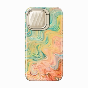 Iphone 14 Cosmo Mag Case - Watercolor Anti Scratch Screen
