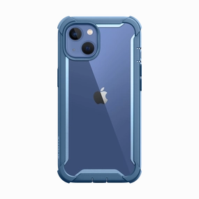 Shatterproof Glass Fingerprint Resistant Iphone 14 Plus Ares Case - Blue