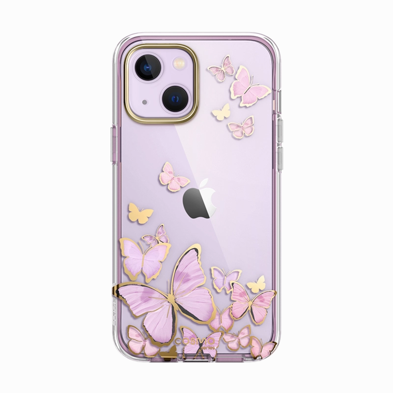Anti Finger Smudge Iphone 14 Plus Cosmo Case -Purplefly