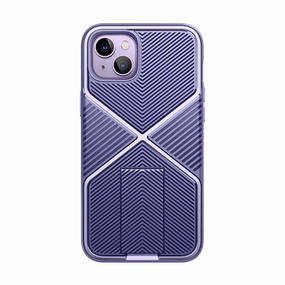 Anti Finger Grease Film Case Friendly Glass Iphone 14 Plus Infinity Case - Purple