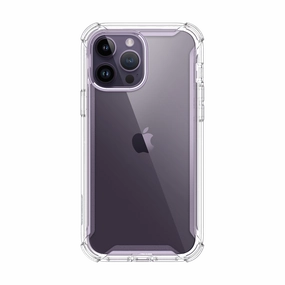 Iphone 14 Pro Ares Case - Clear Self Healing Raised Edges