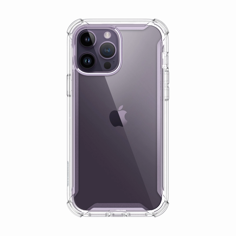 Iphone 14 Pro Ares Case - Clear Self Healing Raised Edges