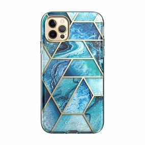 Iphone 14 Pro  Cosmo Case- Ocean Blue Impact Resistant