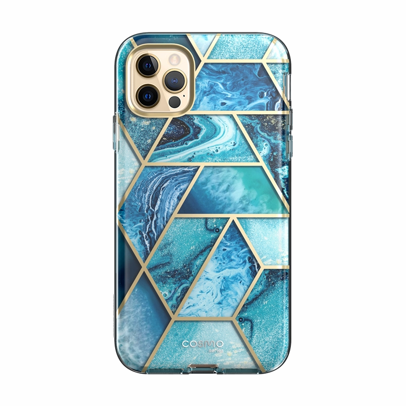 Iphone 14 Pro  Cosmo Case- Ocean Blue Impact Resistant