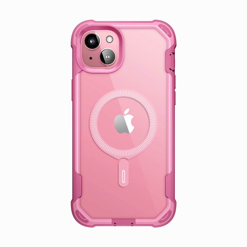 Impact Protection Anti Reflection Screen Iphone 15 Plus Ares Mag Case - Pink