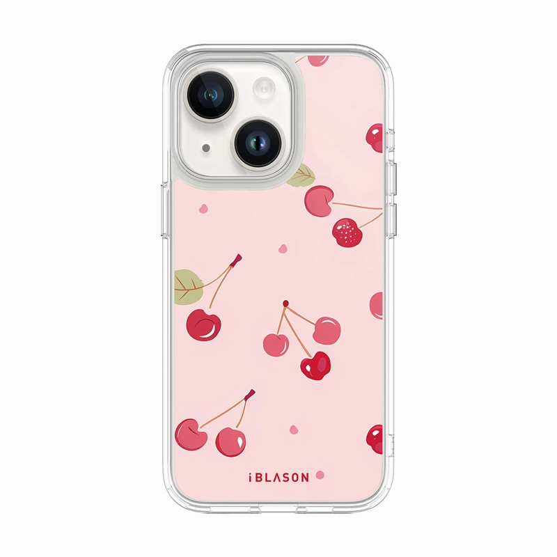 Drop Protection Iphone 15 Plus Halo Magsafe Cute Phone Case - Cherry On Top