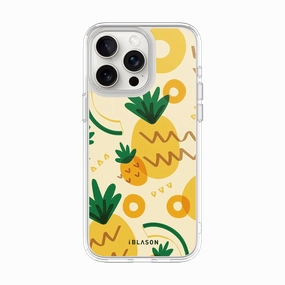 Iphone 15 Pro Max Halo Magsafe Cute Phone Case - Pineapple Ultra Clear Anti Finger Smear