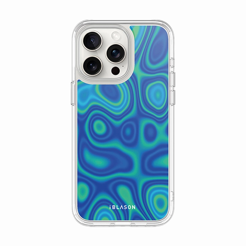 Anti Finger Smear Fingerprint Repellent Iphone 15 Pro Max Halo Magsafe Cute Phone Case - Retro Heat