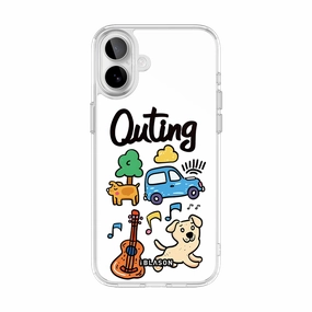 Dustproof Cover Easy Installation Iphone 16 Plus Halo Magsafe Cute Phone Case - Outing