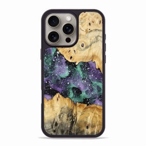 Iphone 16 Pro Max Wood Phone Case - Adelia (Cosmos, 774819) HD Clarity Anti Fingerprint Screen