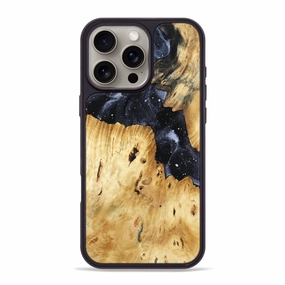 Iphone 16 Pro Max Wood Phone Case - Alitzel (Cosmos, 781300) Anti Oil Film