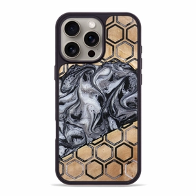 Crystal Clear Anti Glare Film Iphone 16 Pro Max Wood Phone Case - Brendan (Pattern, 774626)