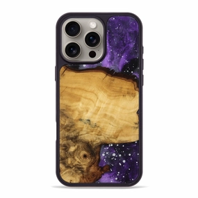 Smooth Touch Film Protective Cover Iphone 16 Pro Max Wood Phone Case - Cecilia (Cosmos, 775063)
