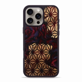 Iphone 16 Pro Max Wood Phone Case - Donavan (Pattern, 773557) HD Clarity