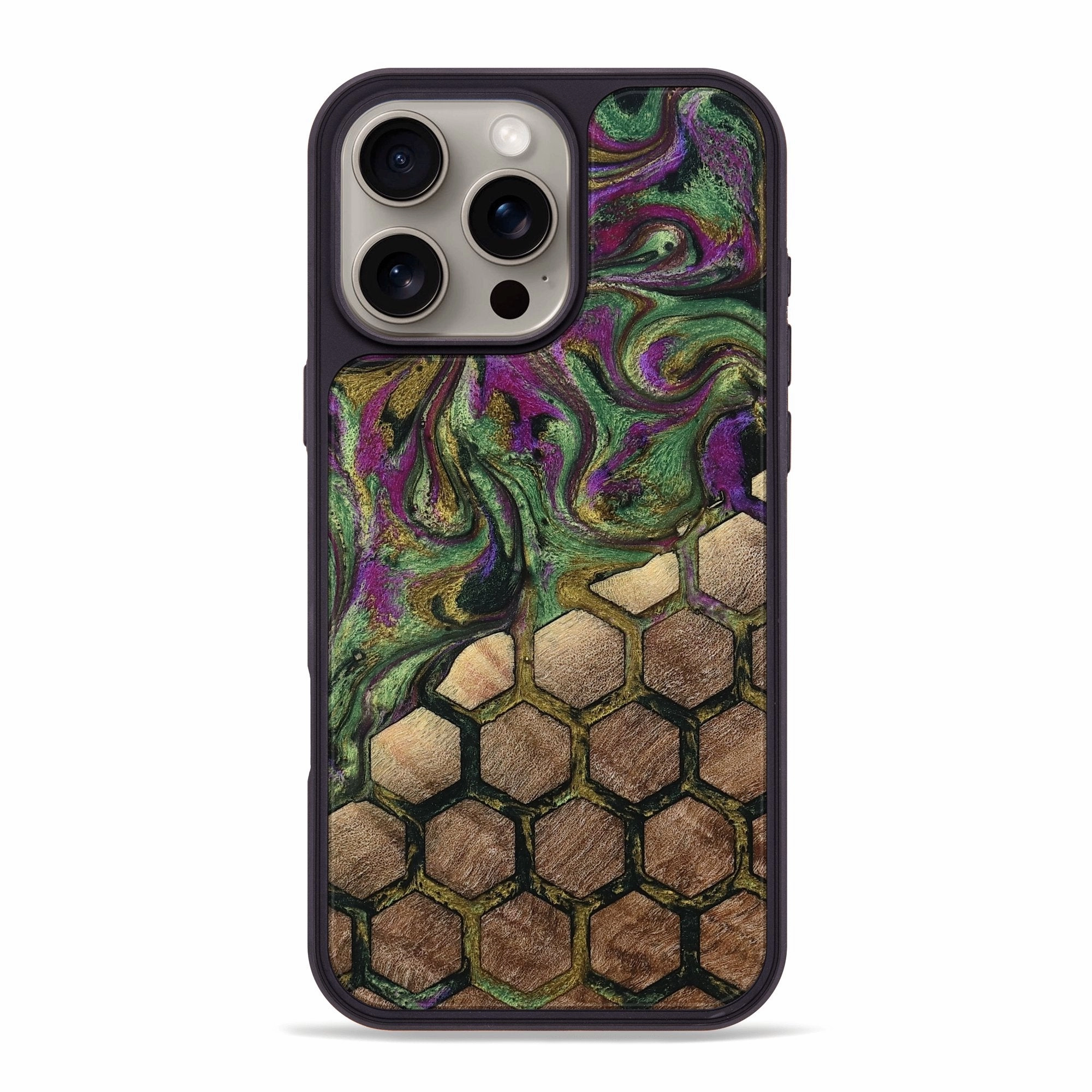 Self Healing Iphone 16 Pro Max Wood Phone Case - Normand (Pattern, 775377)