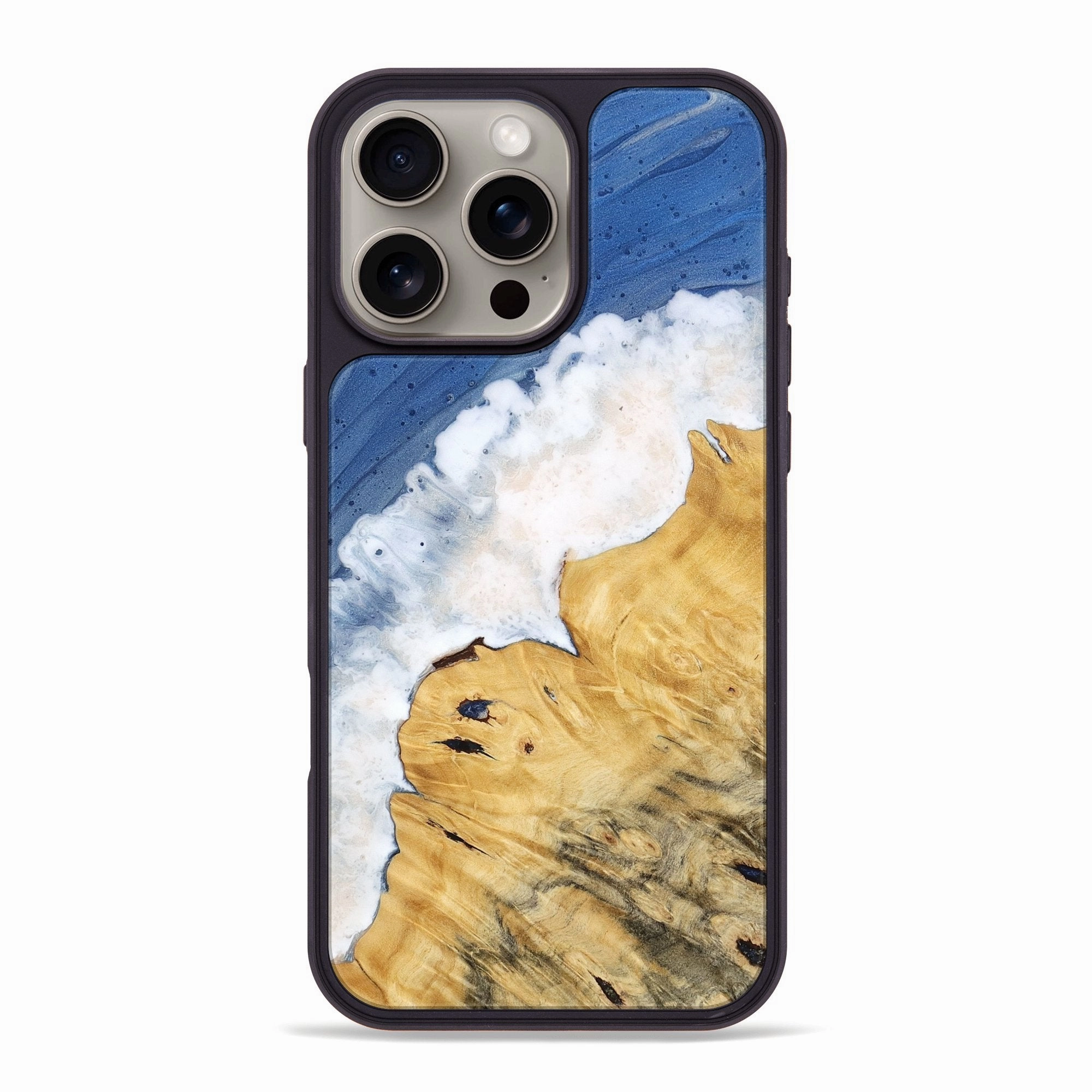 Protective Cover Iphone 16 Pro Max Wood Phone Case - Roma (Coastal, 774620)