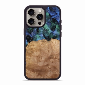 Iphone 16 Pro Max Wood Phone Case - Shawnte (Cosmos, 774392) Shock Absorption Anti Scratch Shield