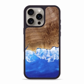 Privacy Screen Iphone 16 Pro Max Wood Phone Case - Walton (Coastal, 773218)