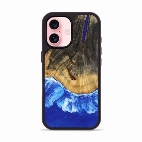 Ultra Slim Protector Soft Edge Iphone 16 Wood Phone Case - Aarav (Coastal, 777211)