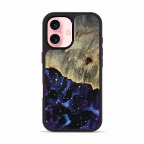 Oleophobic Coating Screen Guard Iphone 16 Wood Phone Case - Alexa (Cosmos, 781970)