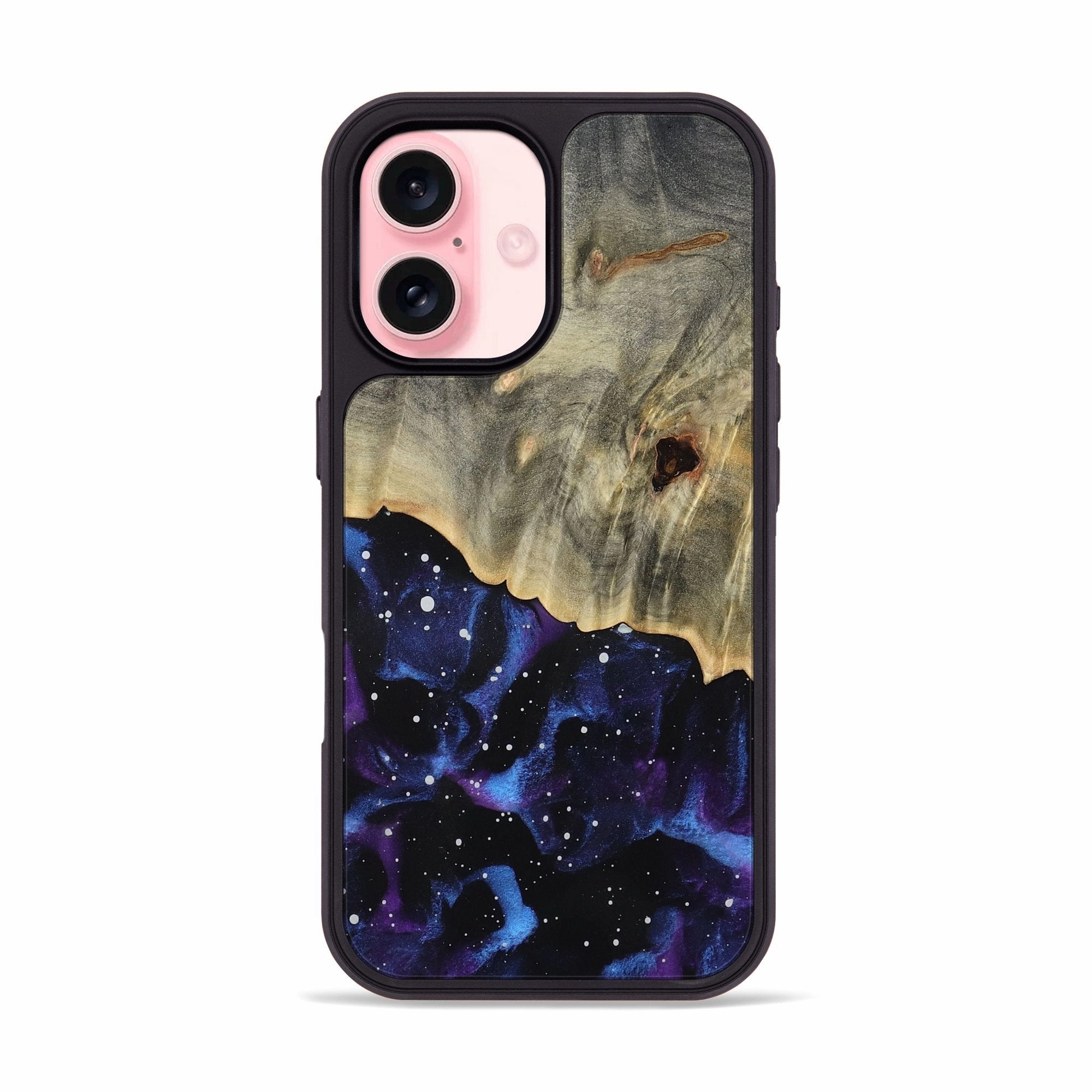 Oleophobic Coating Screen Guard Iphone 16 Wood Phone Case - Alexa (Cosmos, 781970)