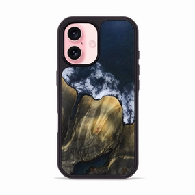 Anti Finger Stain Iphone 16 Wood Phone Case - Aliyah (Coastal, 781837)