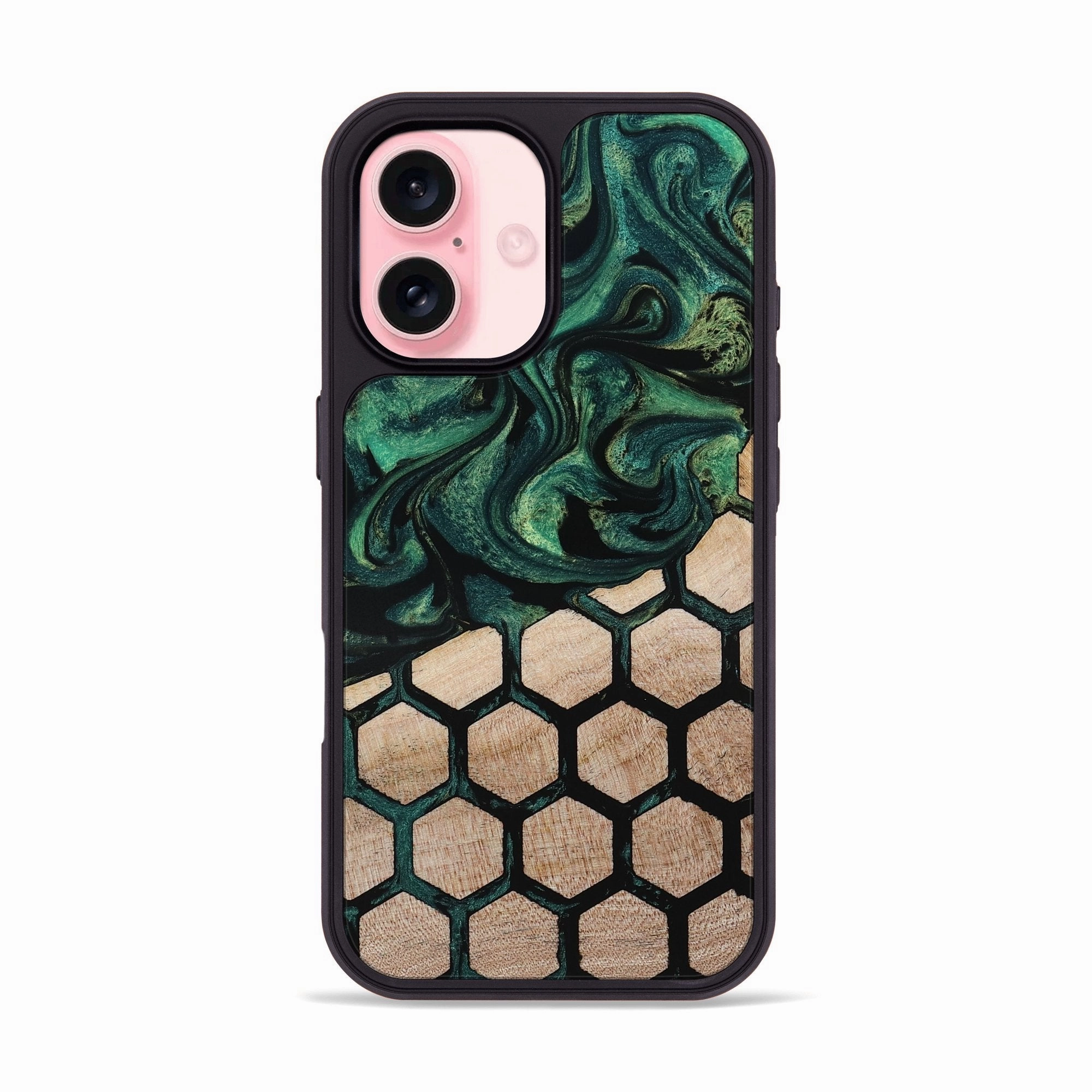 Iphone 16 Wood Phone Case - Ami (Pattern, 779652) Smooth Touch