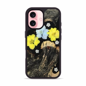 Iphone 16 Wood Phone Case - Anders (Bloom, 781378) Case Friendly