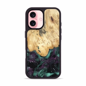 Iphone 16 Wood Phone Case - Arlet (Cosmos, 781959) Screen Guard