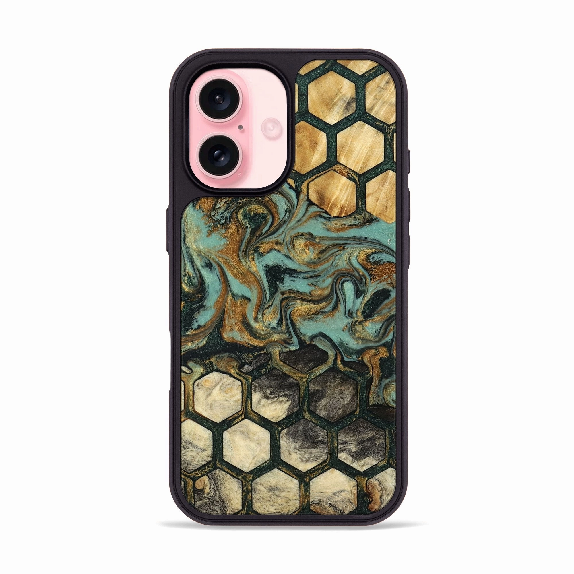 Iphone 16 Wood Phone Case - Avery (Pattern, 780877) Grip Friendly