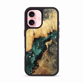 Iphone 16 Wood Phone Case - Berry (Cosmos, 781984) Ultra Slim Protector Ultra Thin