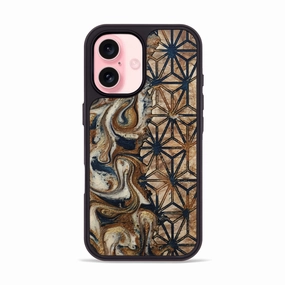 Ultra Thin Iphone 16 Wood Phone Case - Billye (Pattern, 781050)