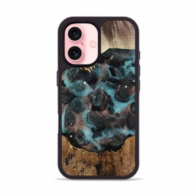 Iphone 16 Wood Phone Case - Briana (Cosmos, 779971) Shockproof