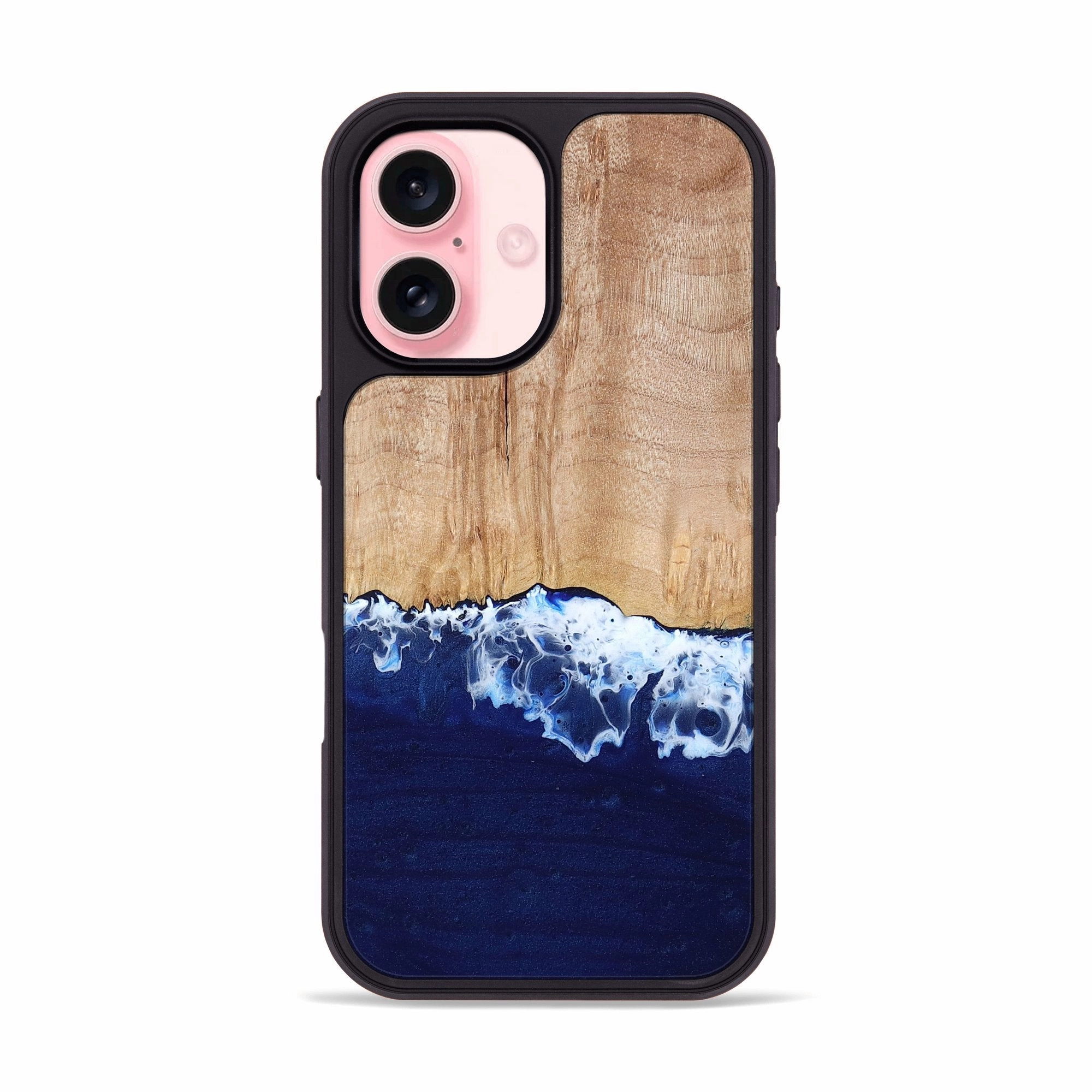 Iphone 16 Wood Phone Case - Briley (Coastal, 778700) Bubble Free Installation