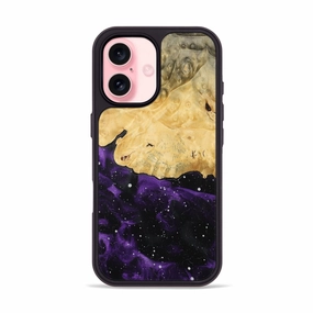 Smooth Touch Reinforced Corners Iphone 16 Wood Phone Case - Calum (Cosmos, 773651)