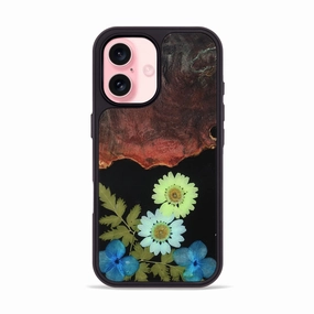 Iphone 16 Wood Phone Case - Cherie (Bloom, 781603) Anti Reflection