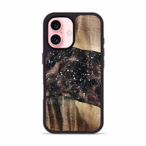 Iphone 16 Wood Phone Case - Claud (Cosmos, 779942) Bubble Free