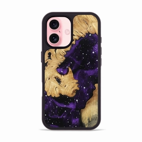 Iphone 16 Wood Phone Case - Clayton (Cosmos, 781899) Shockproof