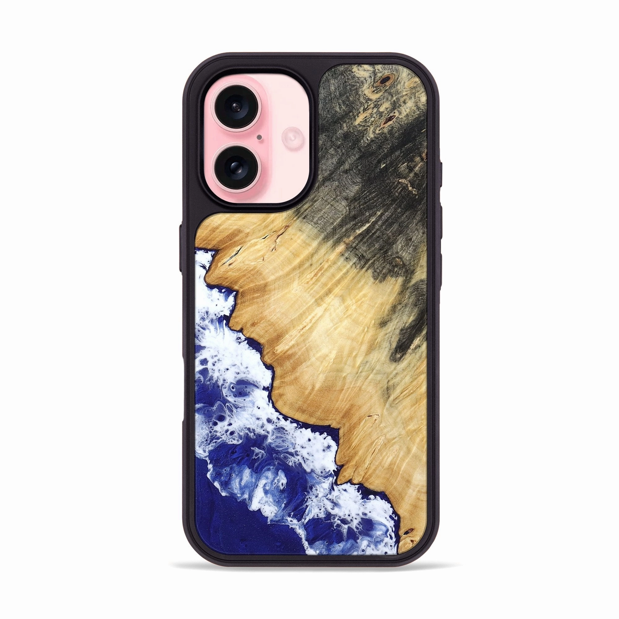 Anti Reflection Bubble Free Screen Iphone 16 Wood Phone Case - Coretta (Coastal, 781420)