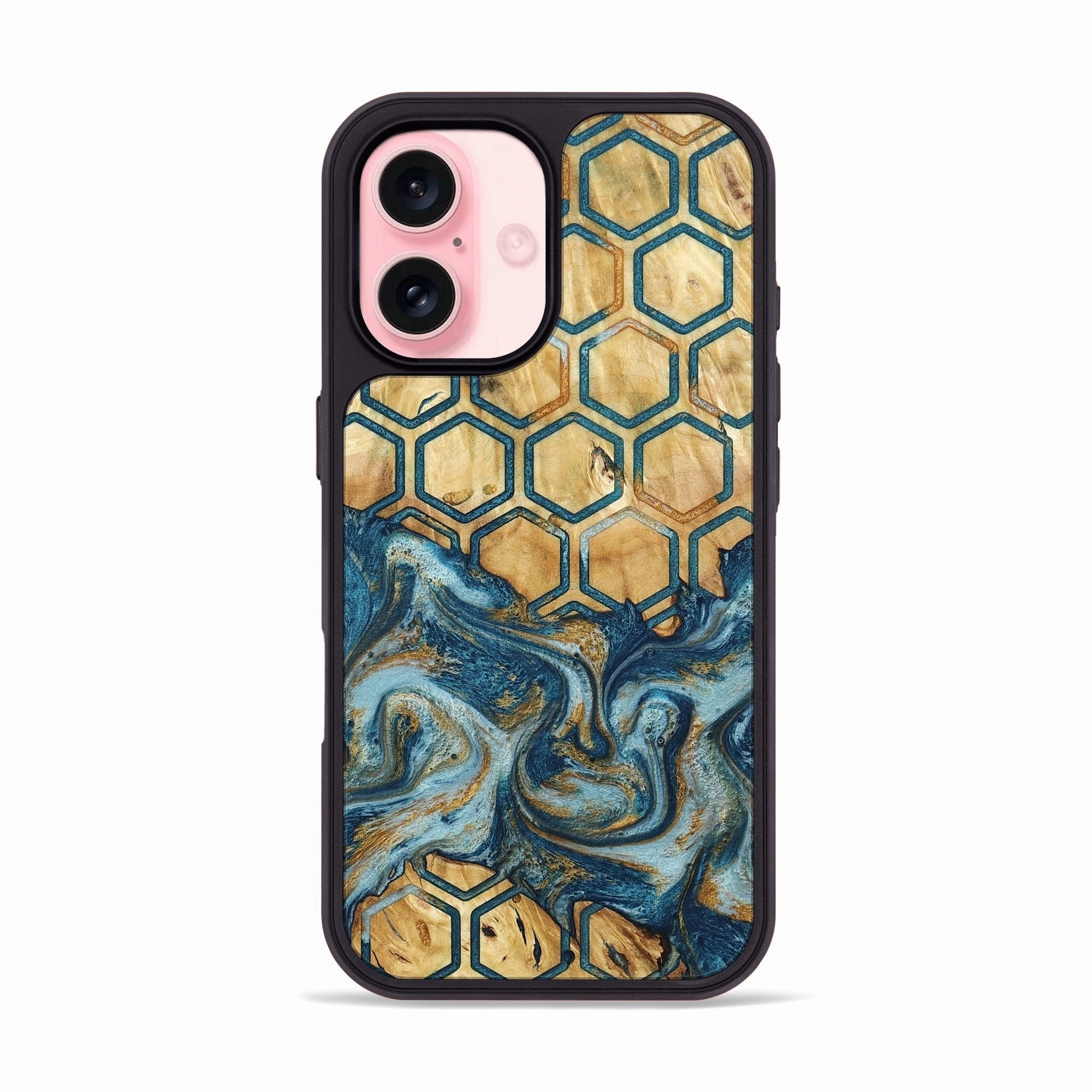 Anti Fog High Transparency Iphone 16 Wood Phone Case - Damir (Pattern, 781733)