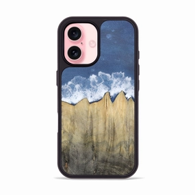 Iphone 16 Wood Phone Case - Deann (Coastal, 781882) High Transparency