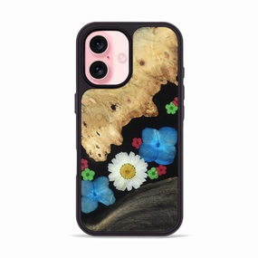 Easy Apply Iphone 16 Wood Phone Case - Delia (Bloom, 781604)