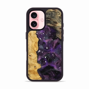 Anti Yellowing Bubble Resistant Film Iphone 16 Wood Phone Case - Dewey (Cosmos, 775438)
