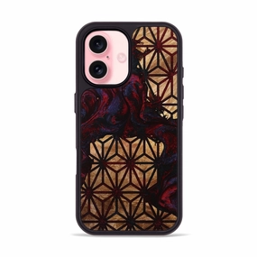 Privacy Screen Iphone 16 Wood Phone Case - Donavan (Pattern, 773557)