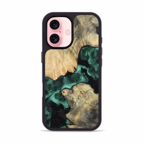 Iphone 16 Wood Phone Case - Dudley (Cosmos, 781962) HD Clarity Anti Yellowing