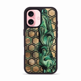 Iphone 16 Wood Phone Case - Egbert (Pattern, 776219) Crystal Clear Screen Anti Scratch Shield