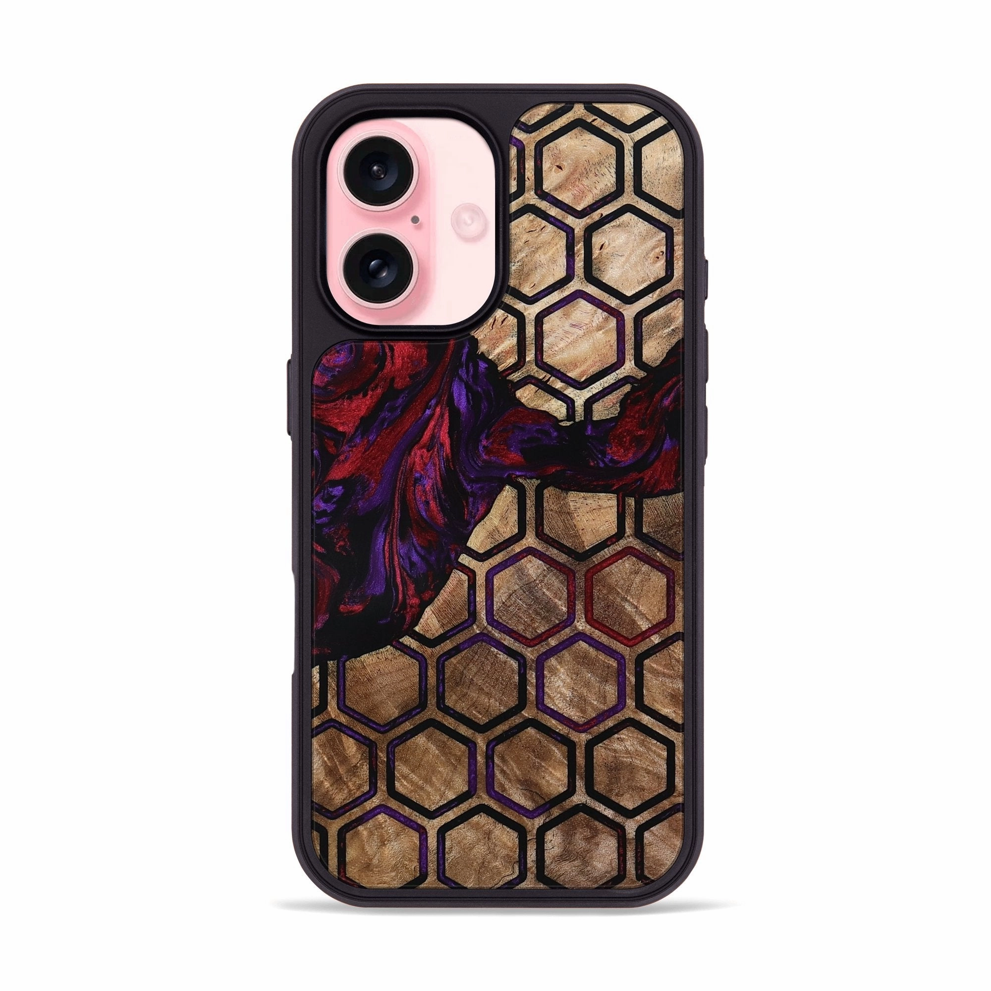 Iphone 16 Wood Phone Case - Elliot (Pattern, 781132) Case Friendly